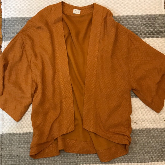 a new day Tops - 3/$25- Bundle me! Mustard kimono